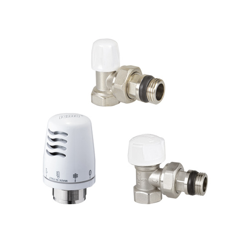 Термостатический комплект ICMA KIT O, 1/2″, угловой, M30×1,5